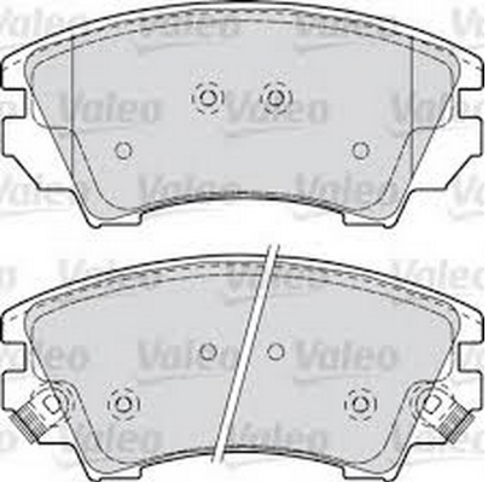 Placute frana spate Insignia J61/62/64 VALEO